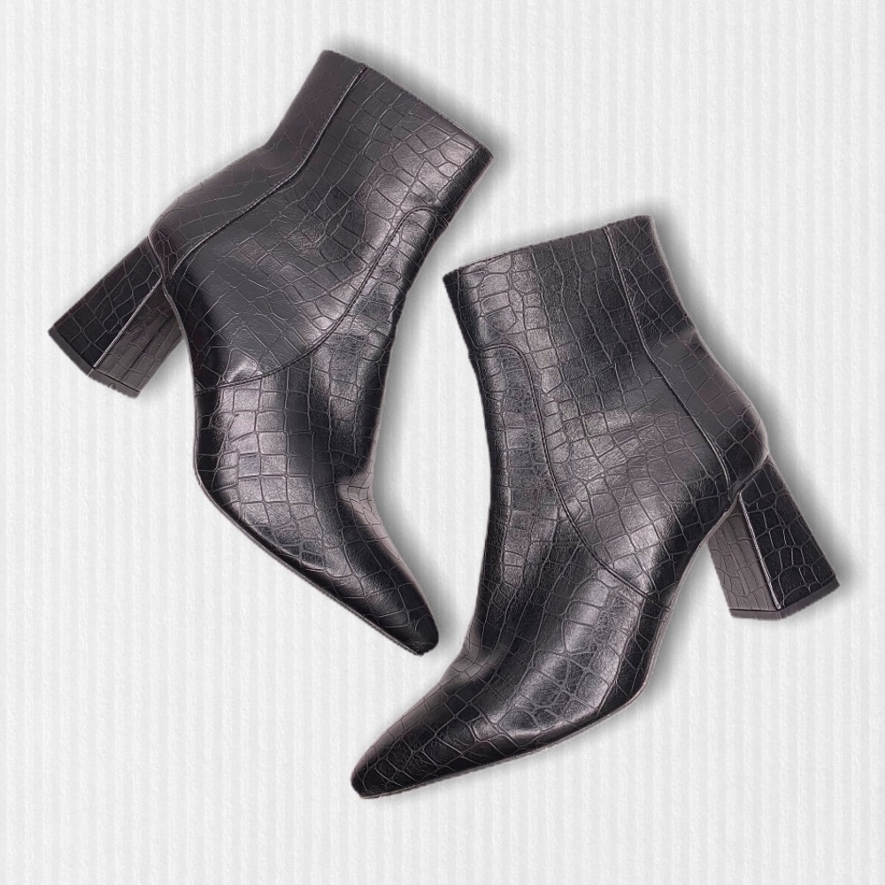 Nasty Gal Croc It Out Boot US 9 UK 7